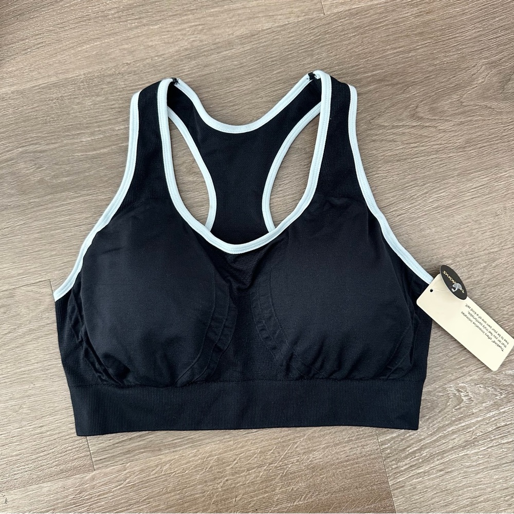 Truekind Reactive Sports Bra‎ Womens Medium Black